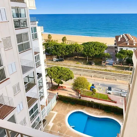 Mediterranean Escape - Sea Views Pool Apartment Malgrat de Mar